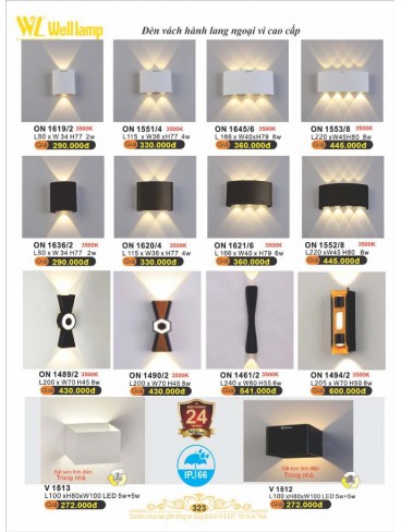 CATALOGUE ĐÈN QUỐC NGỌC WELL LAMP 2025