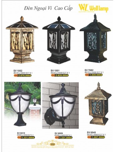 CATALOGUE ĐÈN QUỐC NGỌC WELL LAMP 2025