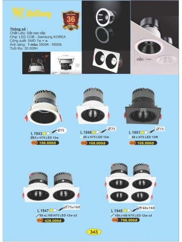 CATALOGUE ĐÈN QUỐC NGỌC WELL LAMP 2025