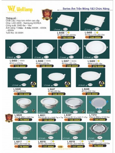 CATALOGUE ĐÈN QUỐC NGỌC WELL LAMP 2025