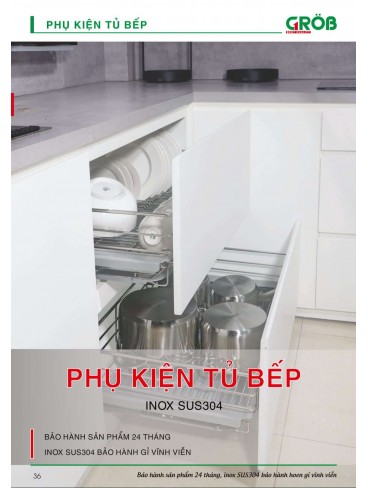 CATALOGUE BẾP & PHỤ KIỆN TỦ BẾP CROB 