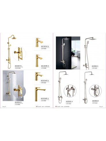 CATALOGUE THIẾT BỊ PHÒNG TẮM - NHÀ BẾP FRUHLING 2024-2025