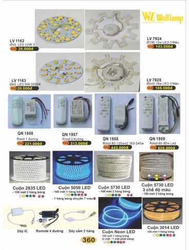 CATALOGUE ĐÈN QUỐC NGỌC WELL LAMP 2025