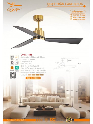 CATALOGUE QUẠT TRẦN PTH VIFA 2024-2025