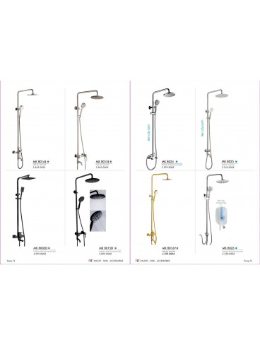 CATALOGUE THIẾT BỊ PHÒNG TẮM - NHÀ BẾP FRUHLING 2024-2025