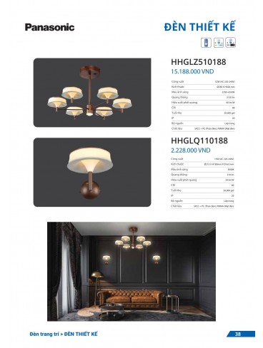 CATALOGUE ĐÈN PANASONIC THÁNG 01 - 2025