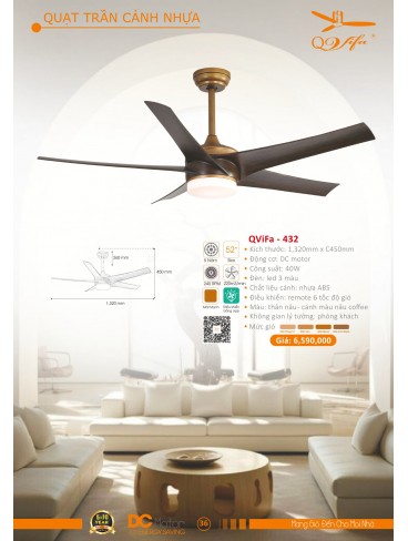 CATALOGUE QUẠT TRẦN PTH VIFA 2024-2025