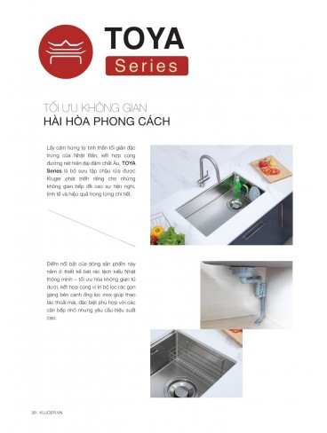 Catalo Chậu + vòi rửa chén KLUGER