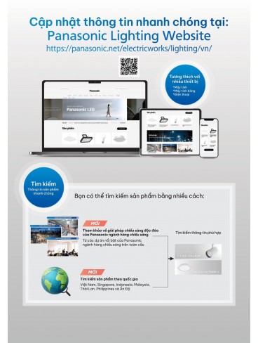 CATALOGUE ĐÈN PANASONIC THÁNG 01 - 2025
