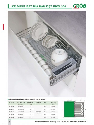 CATALOGUE BẾP & PHỤ KIỆN TỦ BẾP CROB 