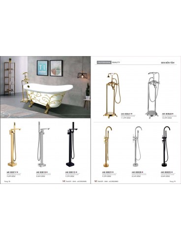 CATALOGUE THIẾT BỊ PHÒNG TẮM - NHÀ BẾP FRUHLING 2024-2025