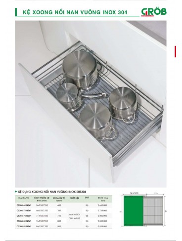 CATALOGUE BẾP & PHỤ KIỆN TỦ BẾP CROB 