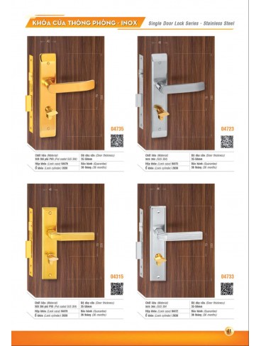 CATALOGUE KHÓA VIỆT TIỆP 2023