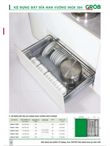 CATALOGUE BẾP & PHỤ KIỆN TỦ BẾP CROB 
