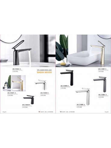 CATALOGUE THIẾT BỊ PHÒNG TẮM - NHÀ BẾP FRUHLING 2024-2025
