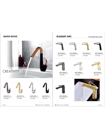 CATALOGUE THIẾT BỊ PHÒNG TẮM - NHÀ BẾP FRUHLING 2024-2025