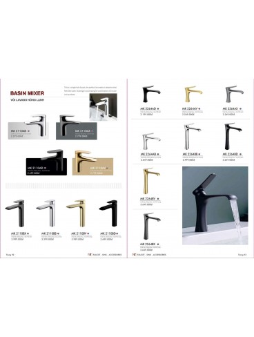 CATALOGUE THIẾT BỊ PHÒNG TẮM - NHÀ BẾP FRUHLING 2024-2025