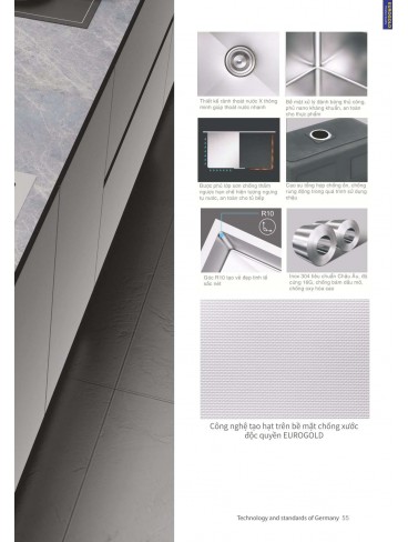 CATALOGUE THIẾT BỊ BẾP EUROGOLD 2024