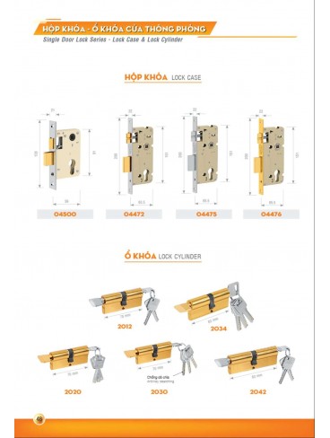 CATALOGUE KHÓA VIỆT TIỆP 2023