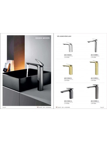 CATALOGUE THIẾT BỊ PHÒNG TẮM - NHÀ BẾP FRUHLING 2024-2025