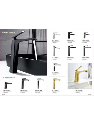 CATALOGUE THIẾT BỊ PHÒNG TẮM - NHÀ BẾP FRUHLING 2024-2025