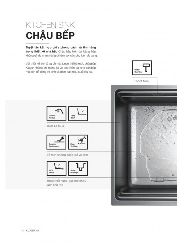 CATALOGUE BỒN & VÒI CHÉN KLUGER