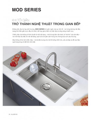 Catalo Chậu + vòi rửa chén KLUGER