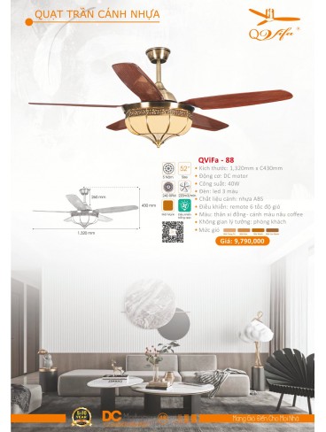 CATALOGUE QUẠT TRẦN PTH VIFA 2024-2025