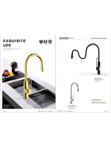 CATALOGUE THIẾT BỊ PHÒNG TẮM - NHÀ BẾP FRUHLING 2024-2025