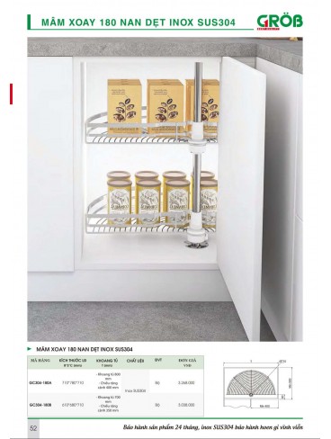 CATALOGUE BẾP & PHỤ KIỆN TỦ BẾP CROB 