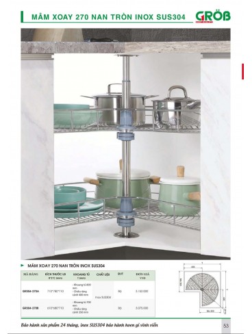 CATALOGUE BẾP & PHỤ KIỆN TỦ BẾP CROB 