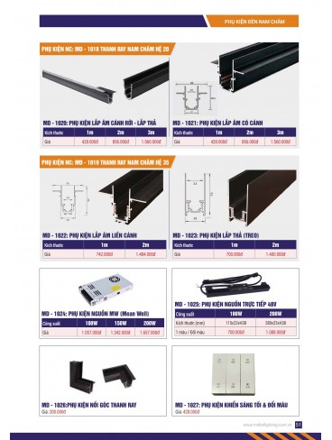 CATALOGUE MINH DUC LIGHTING 2022-2025