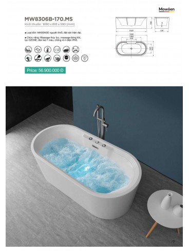 CATALOGUE BỒN TẮM MOWOEN 2023