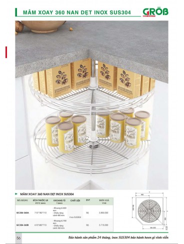 CATALOGUE BẾP & PHỤ KIỆN TỦ BẾP CROB 