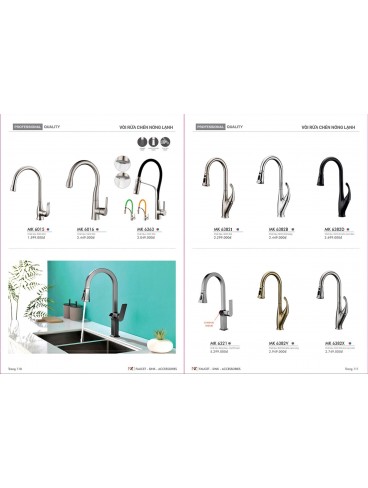 CATALOGUE THIẾT BỊ PHÒNG TẮM - NHÀ BẾP FRUHLING 2024-2025