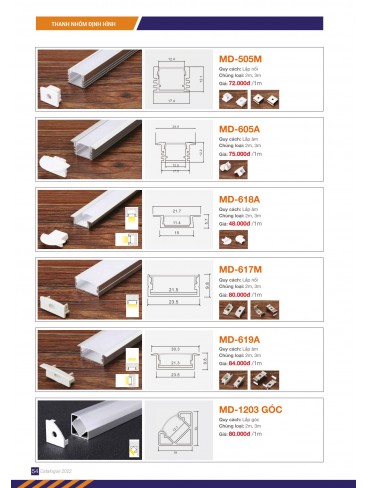 CATALOGUE MINH DUC LIGHTING 2022-2025