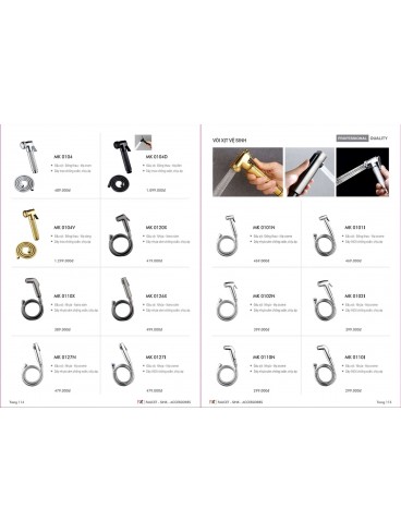 CATALOGUE THIẾT BỊ PHÒNG TẮM - NHÀ BẾP FRUHLING 2024-2025