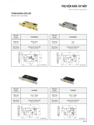 CATALOGUE KHÓA HUY HOÀNG 2023