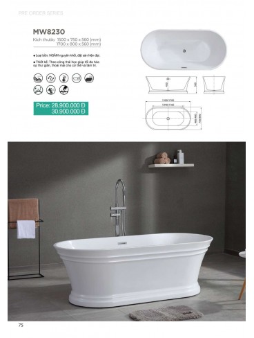 CATALOGUE BỒN TẮM MOWOEN 2023