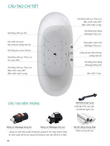 CATALOGUE BỒN TẮM MOWOEN 2023