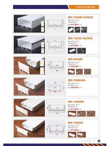 CATALOGUE MINH DUC LIGHTING 2022-2025