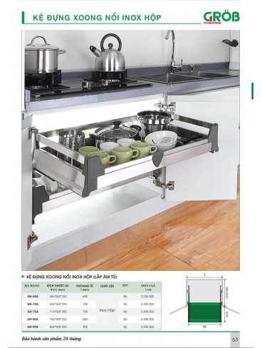 CATALOGUE BẾP & PHỤ KIỆN TỦ BẾP CROB 