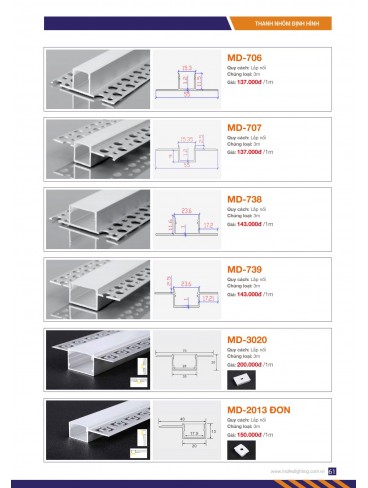 CATALOGUE MINH DUC LIGHTING 2022-2025