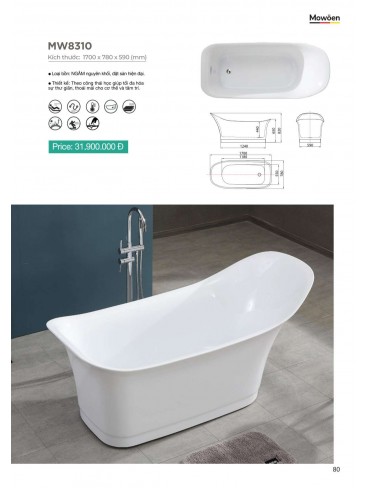 CATALOGUE BỒN TẮM MOWOEN 2023