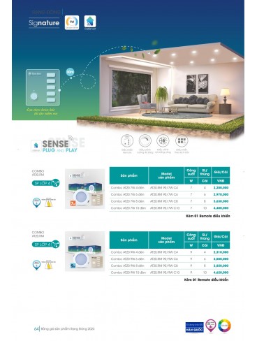 CATALOGUE LED RẠNG ĐÔNG 2023