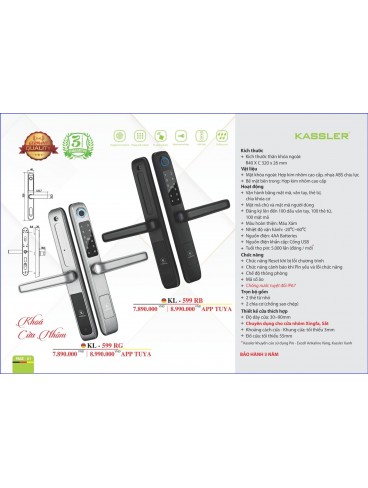 KHOÁ ĐIỆN TỬ KASSLER 2025-2026