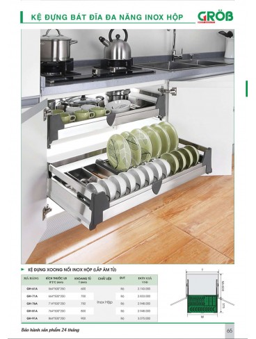 CATALOGUE BẾP & PHỤ KIỆN TỦ BẾP CROB 