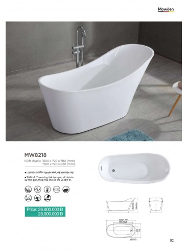 CATALOGUE BỒN TẮM MOWOEN 2023