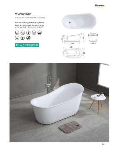 CATALOGUE BỒN TẮM MOWOEN 2023