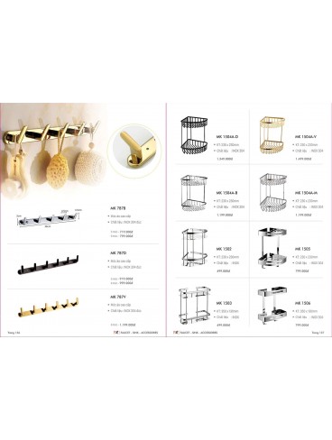 CATALOGUE THIẾT BỊ PHÒNG TẮM - NHÀ BẾP FRUHLING 2024-2025